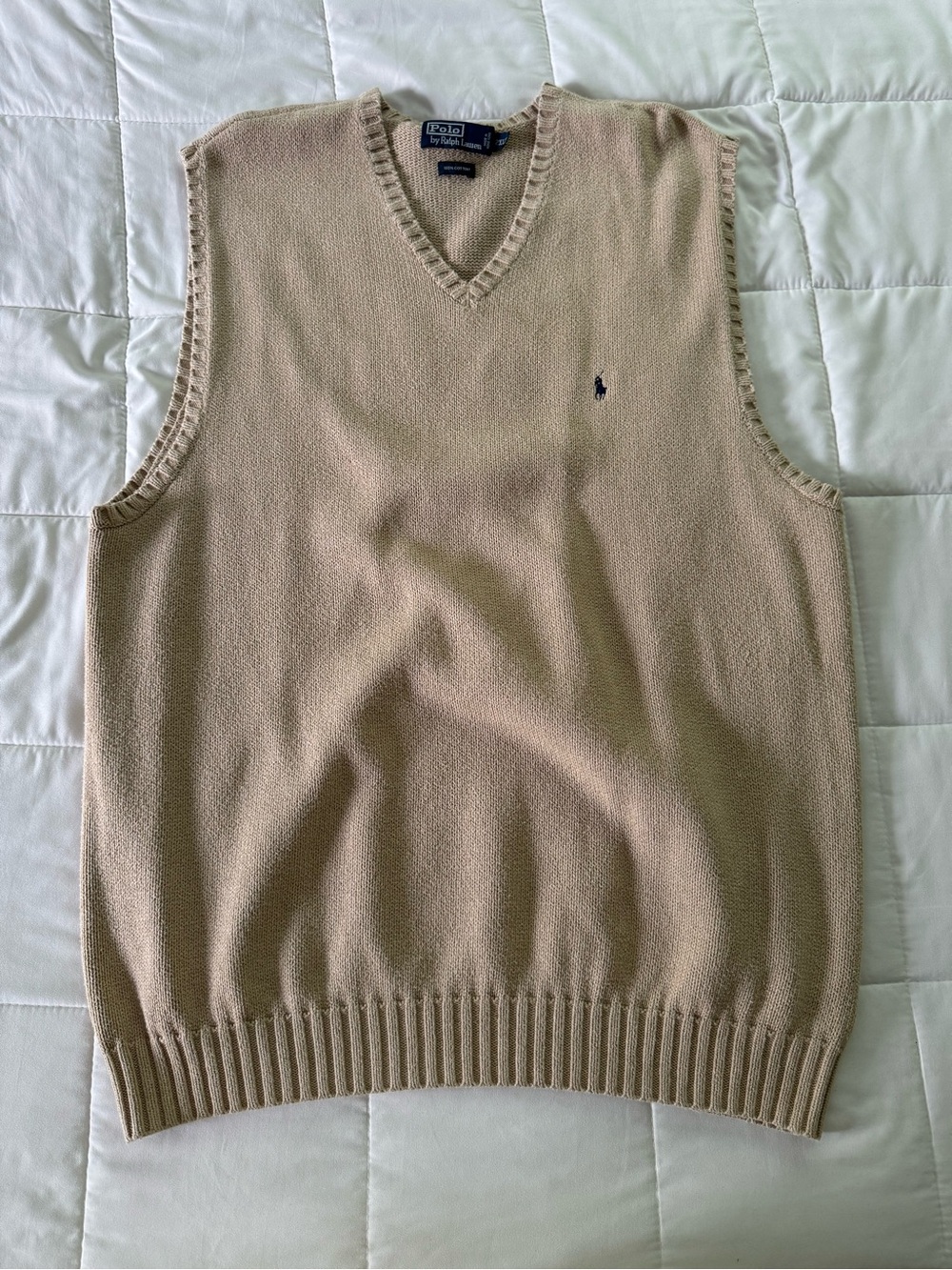 Ralph Lauren V-Neck Sweater Vest Size 2XLT